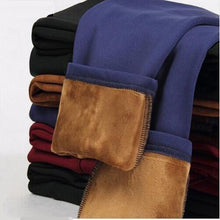 Load image into Gallery viewer, WKOUD S-4XL Lady Casual Leggings Winter Warm Velvet Thicken Leggings High Waist Pants Women Snow Hot leggings Bootcuts P8668